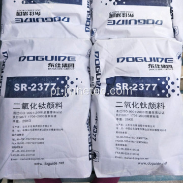 Dióxido de titânio Rutile SR2377 CAS 1758732 para tintas